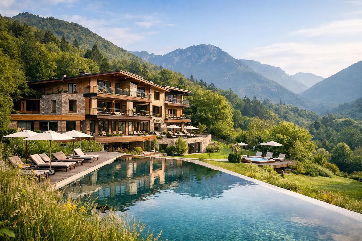 Hotel immerso nella natura a Brescia