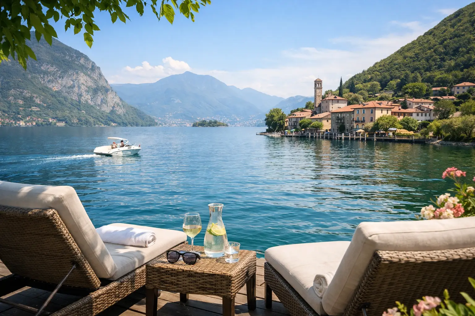 Come organizzare una vacanza relax sul Sebino