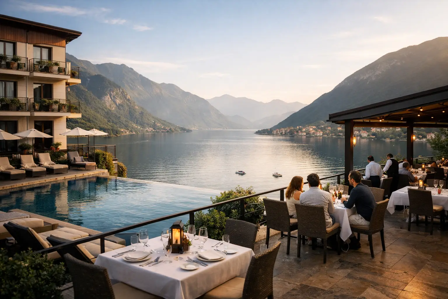 Hotel mit Restaurant am Iseosee finden