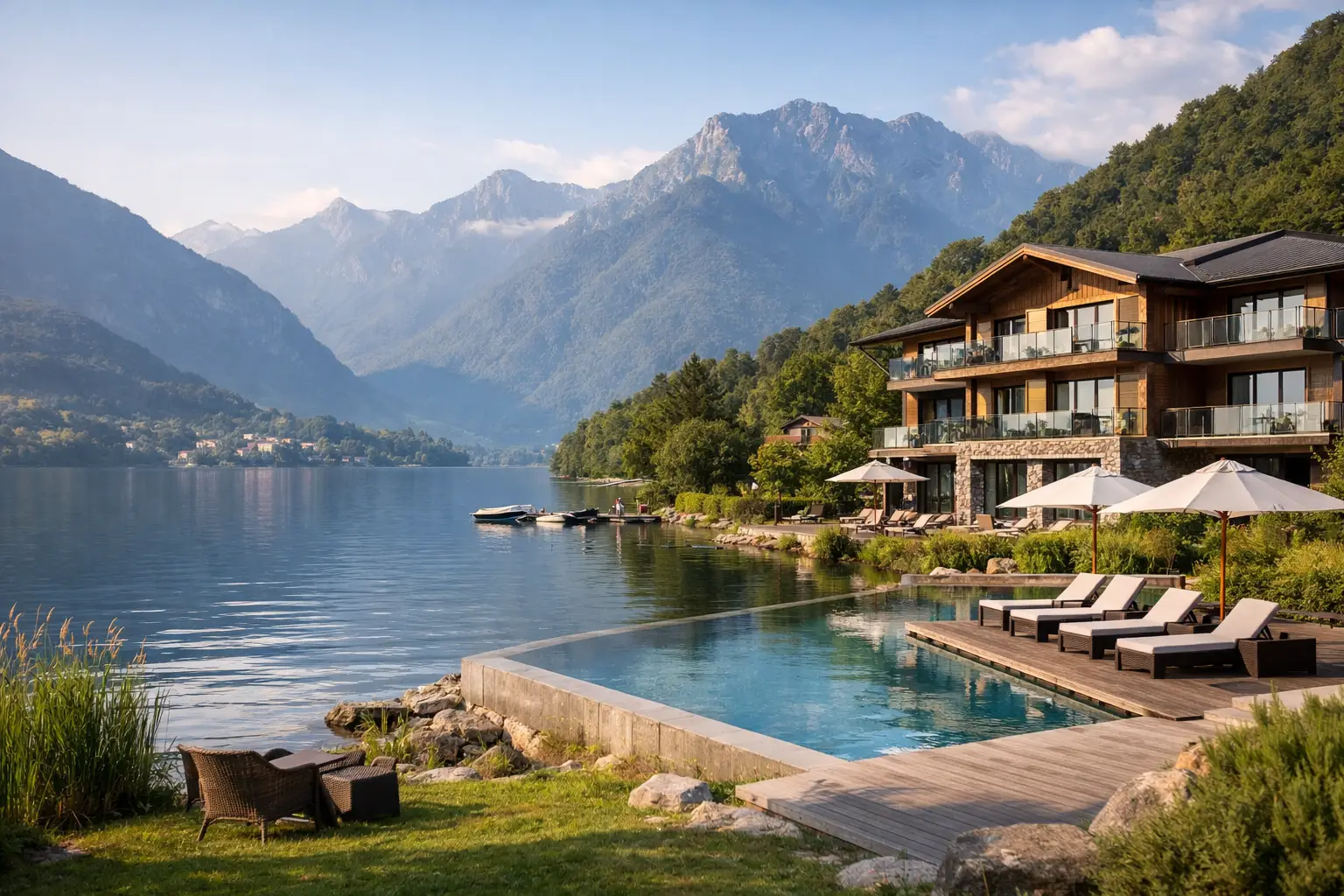Quiet Nature Hotel in Lombardy