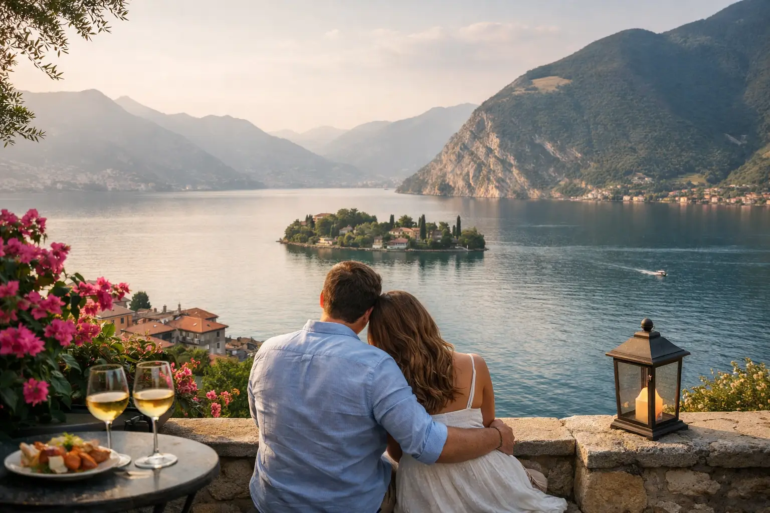 Week-end romantique au lac d’Iseo