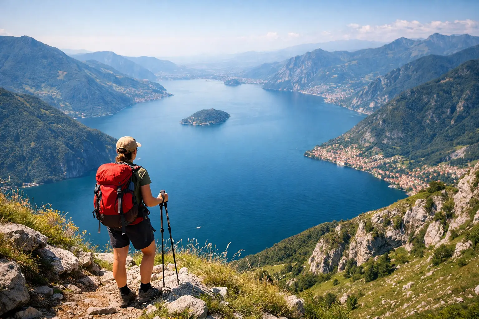 7 meilleures randonnées lac d'Iseo