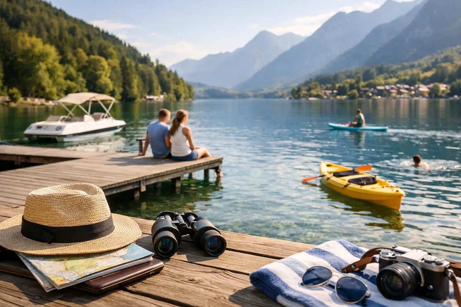 Come organizzare vacanza al lago bene