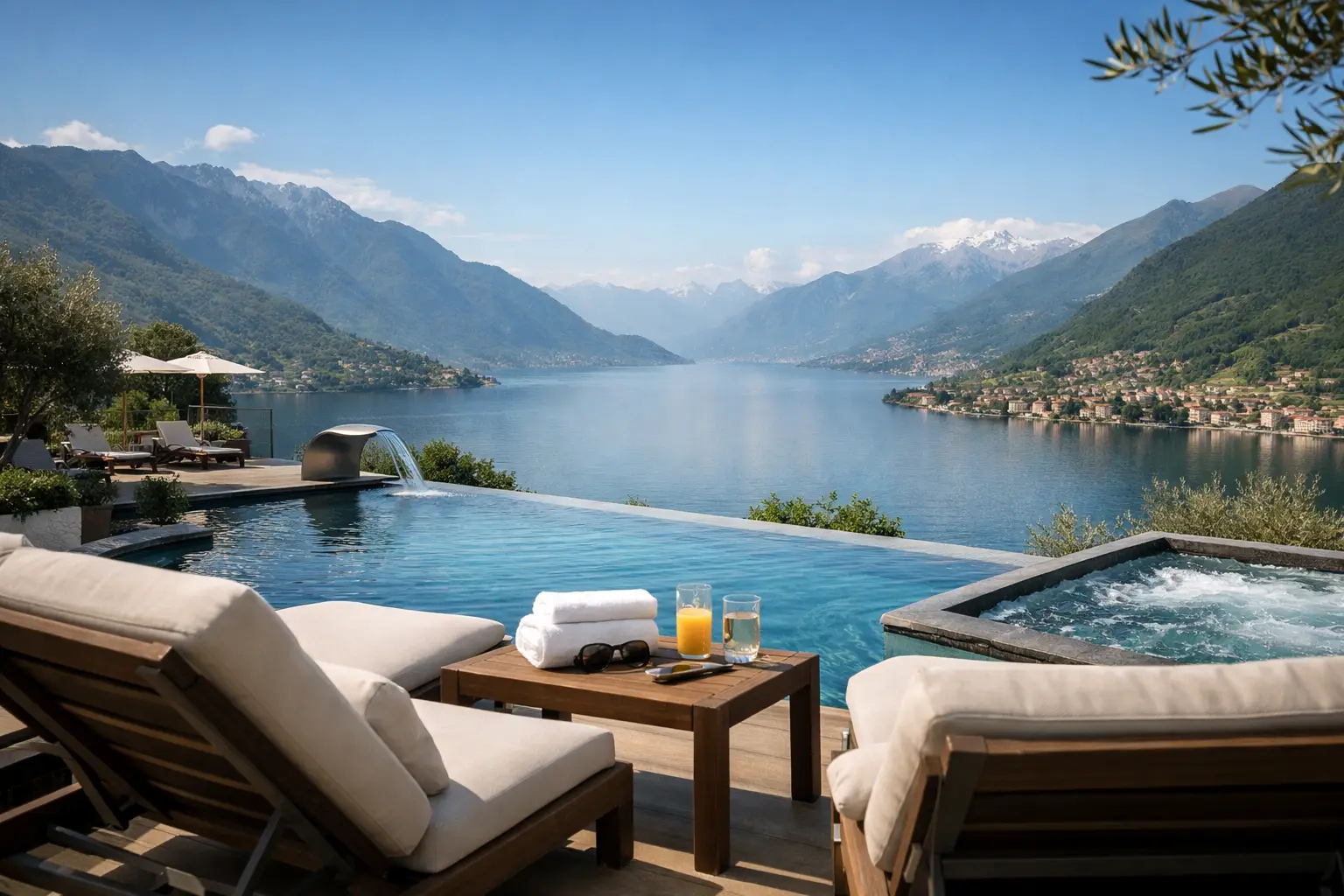 Séjour détente avec panorama en Lombardie
