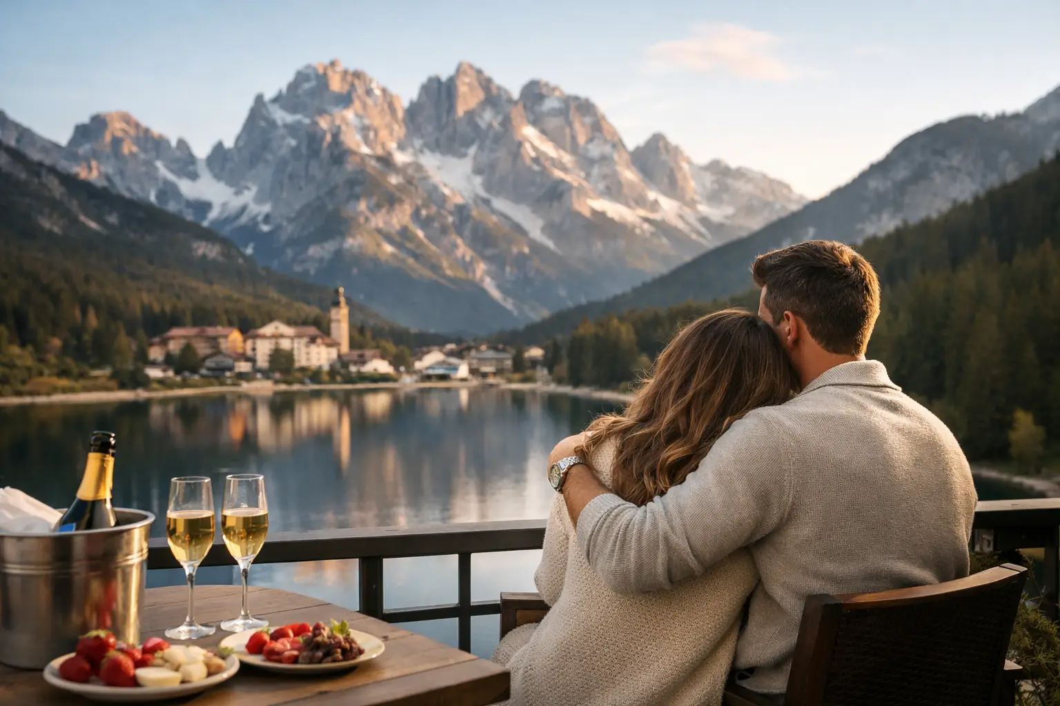 Week-end romantique Alpes italiennes
