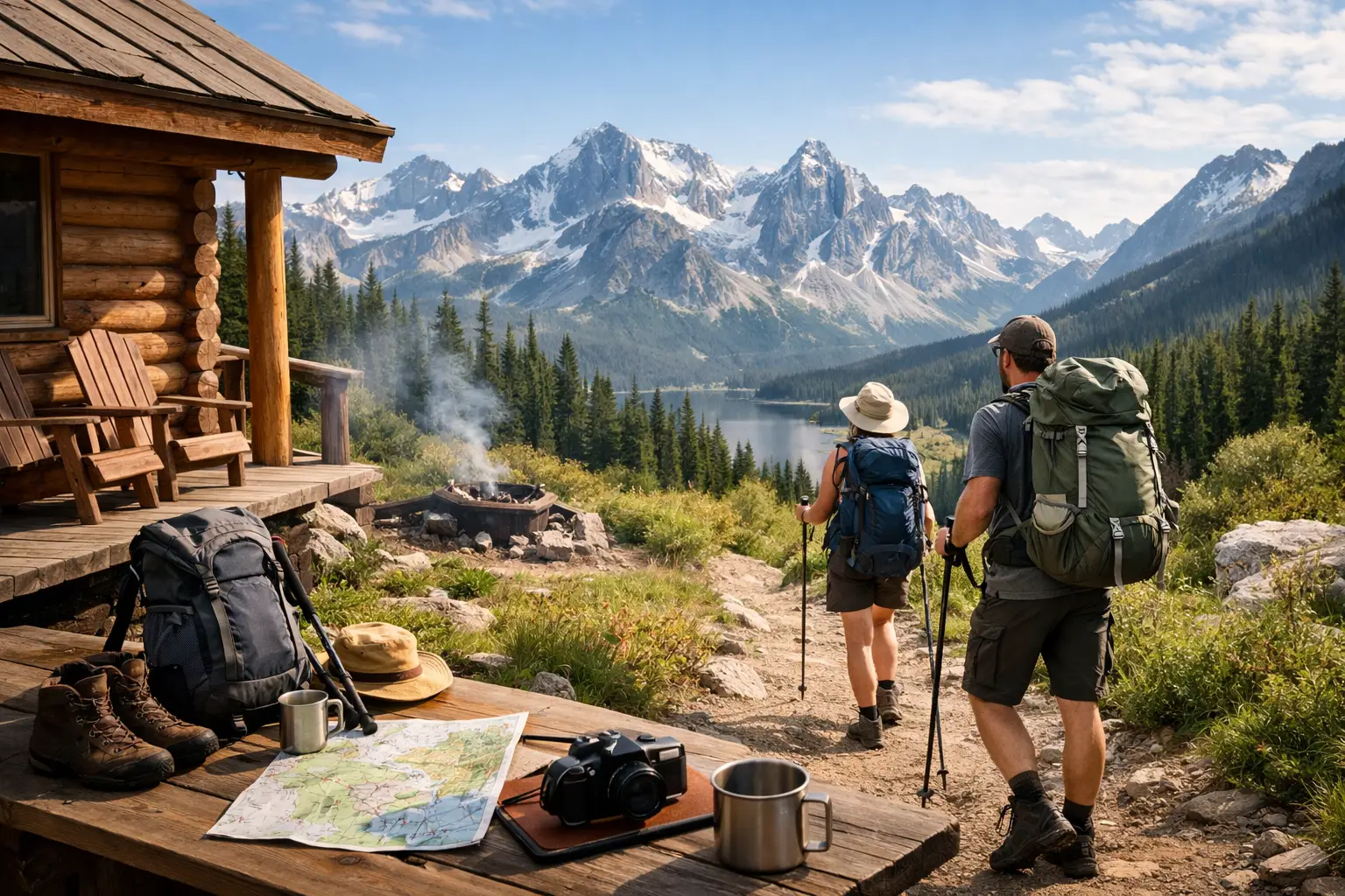 A Multi Day Hiking Stay Itinerary That Fits