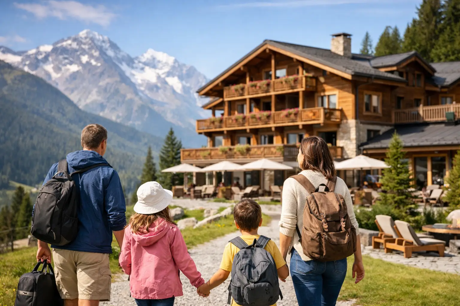 Choisir un hôtel familial en montagne