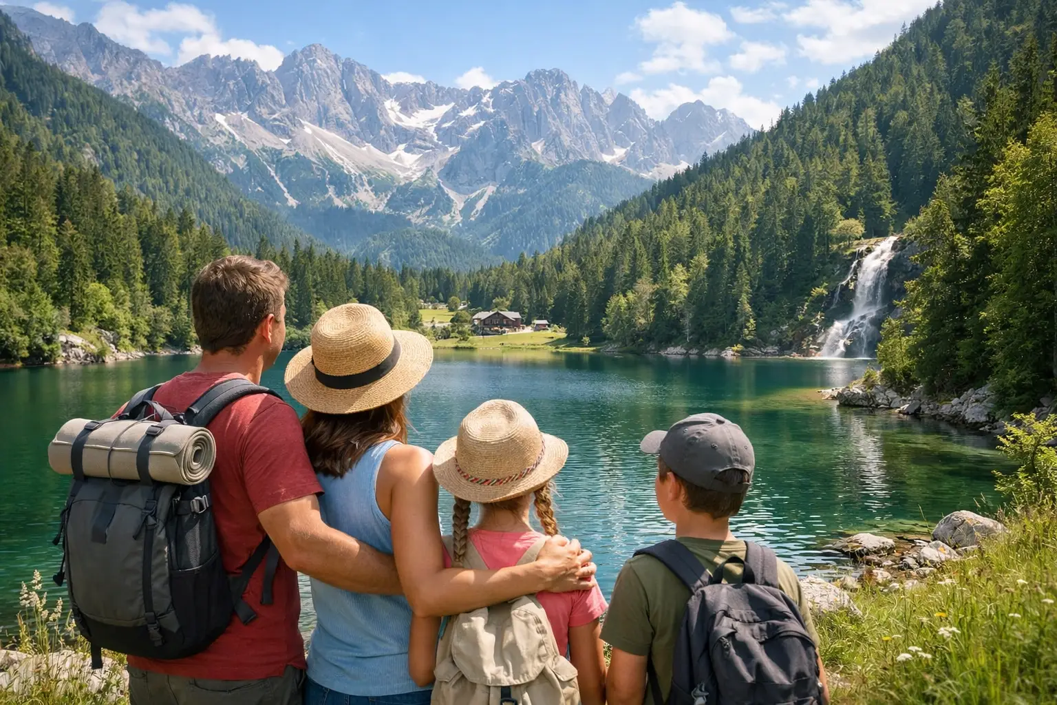 Vacances en famille au nord de l’Italie, côté nature