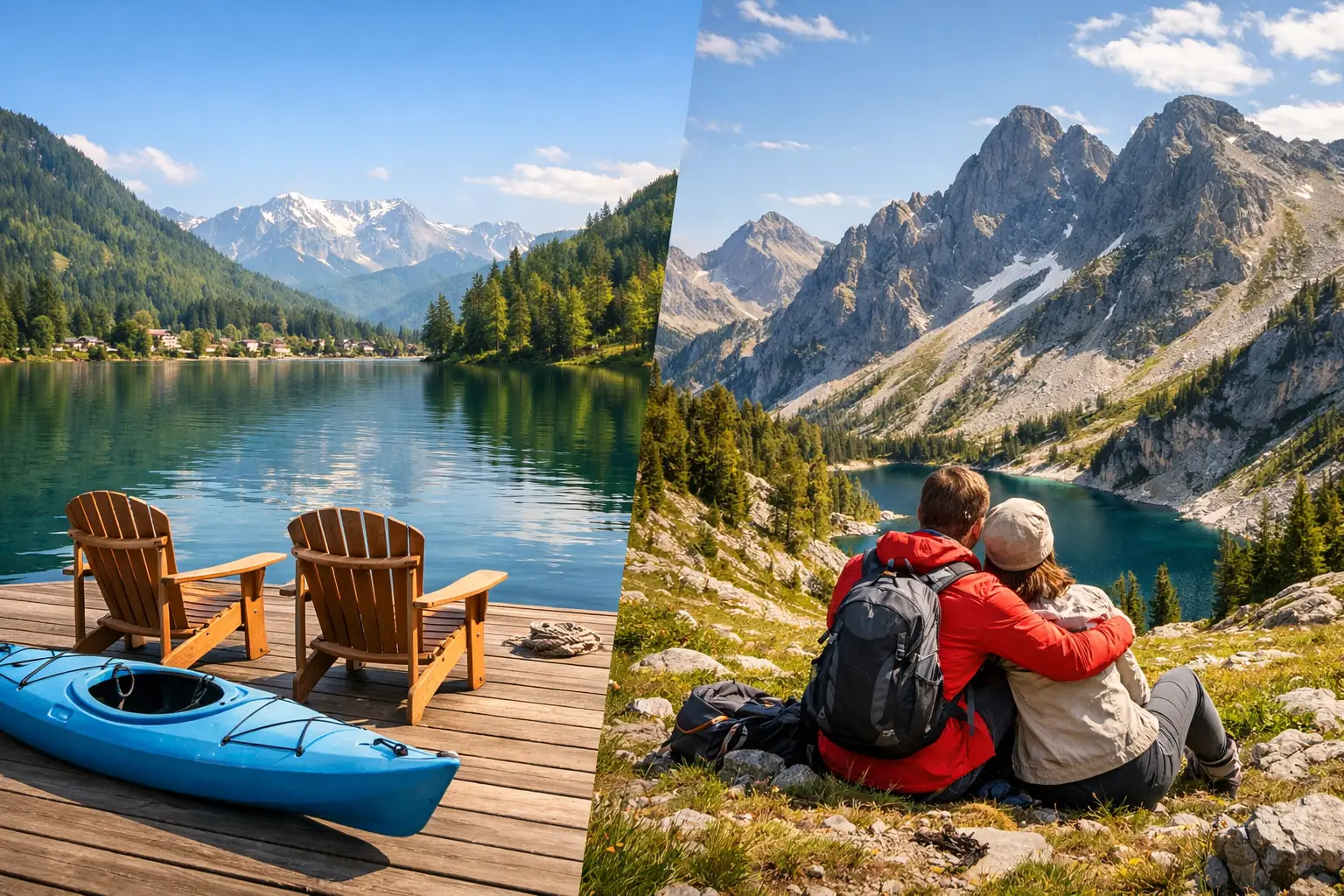Weekend lago o montagna? Scegli entrambi